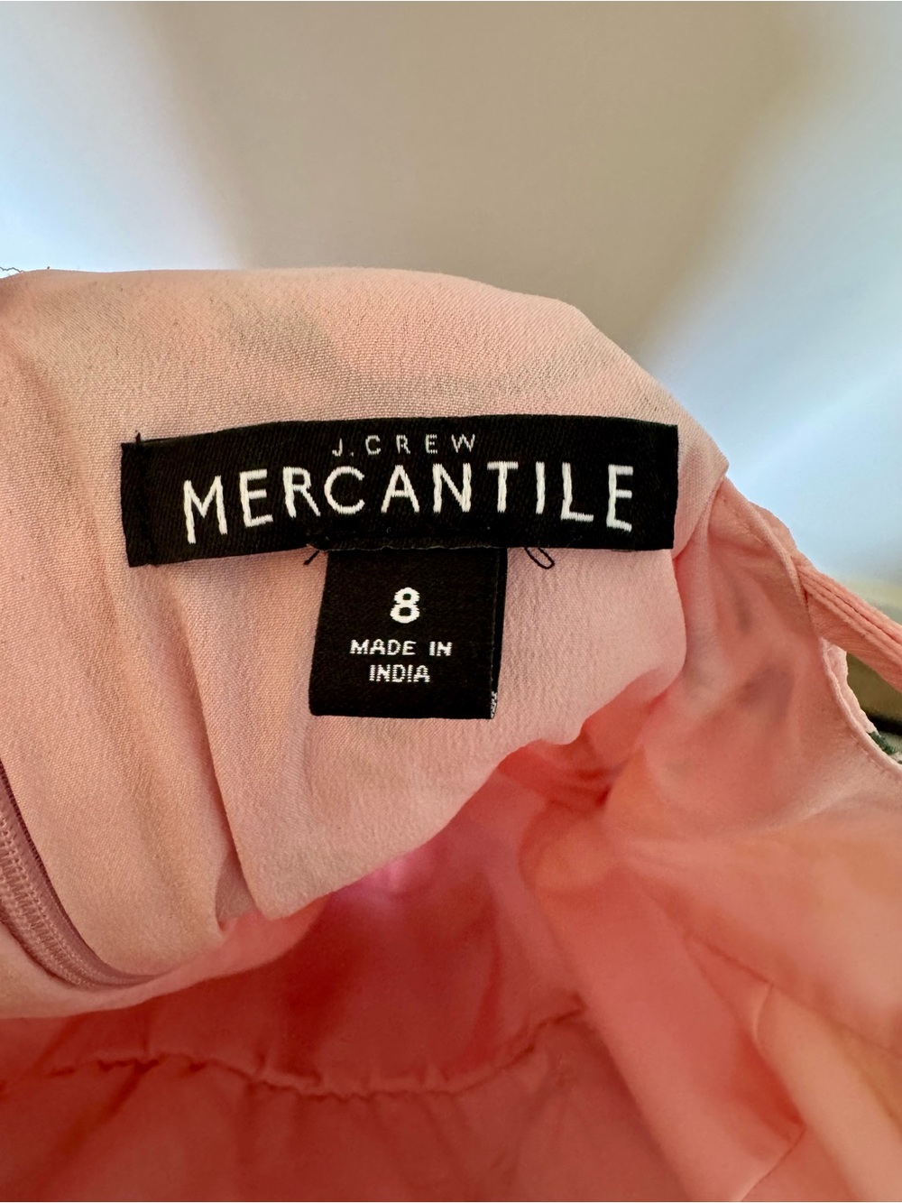 J. Crew Pink Floral Spaghetti-Strap Maxi Dress - Picture 5 of 5